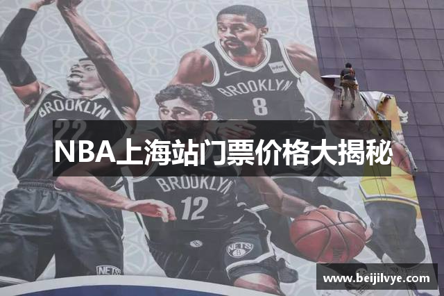 NBA上海站门票价格大揭秘